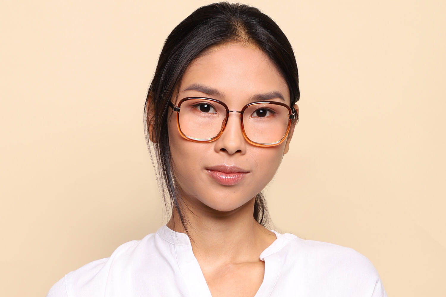 Chloé CH0034O 014 Gradient Brown Eyeglasses | SmartBuyGlasses US