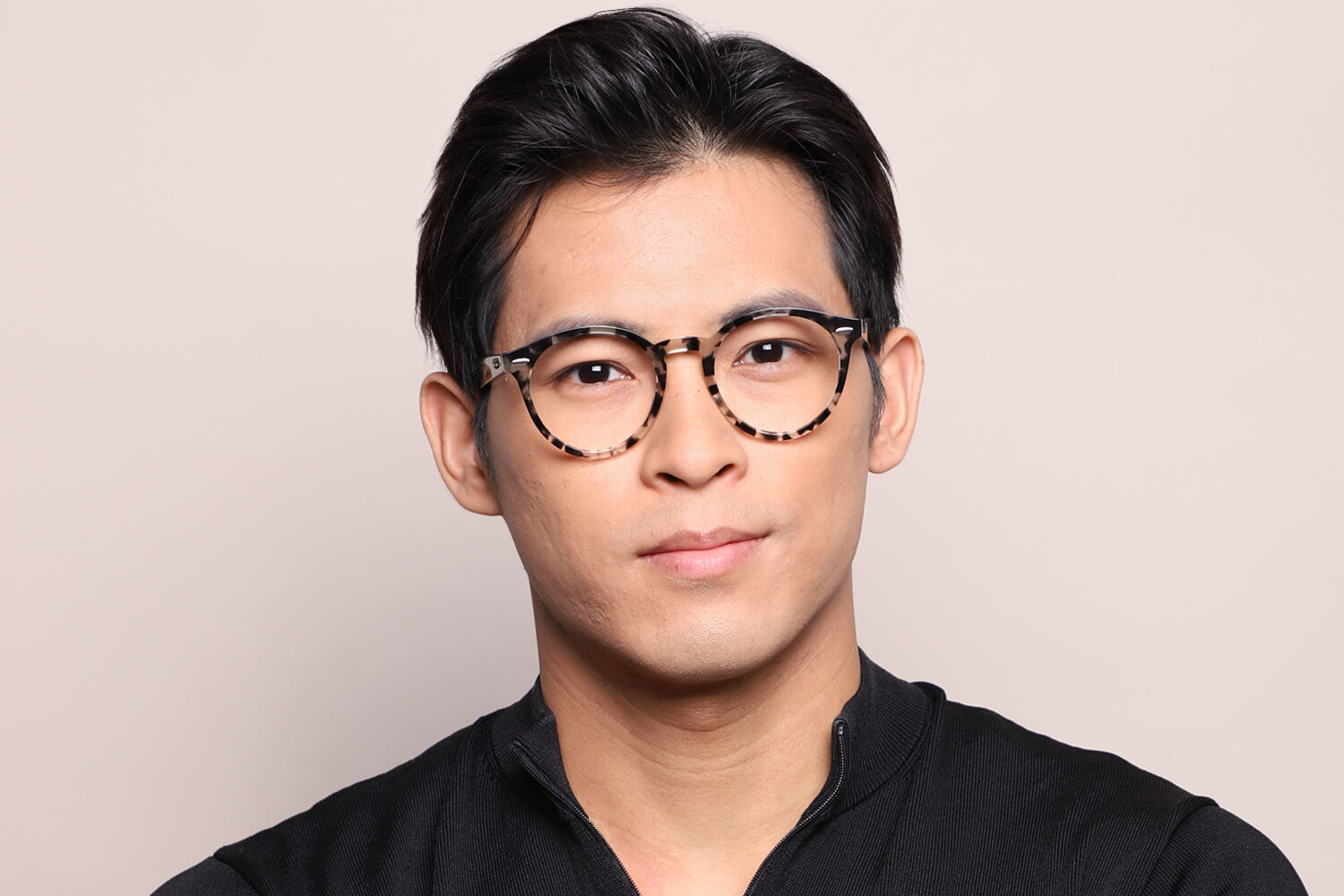 Ray-Ban RX7680V Larry 8117 Oval Grey Tortoise Eyeglasses