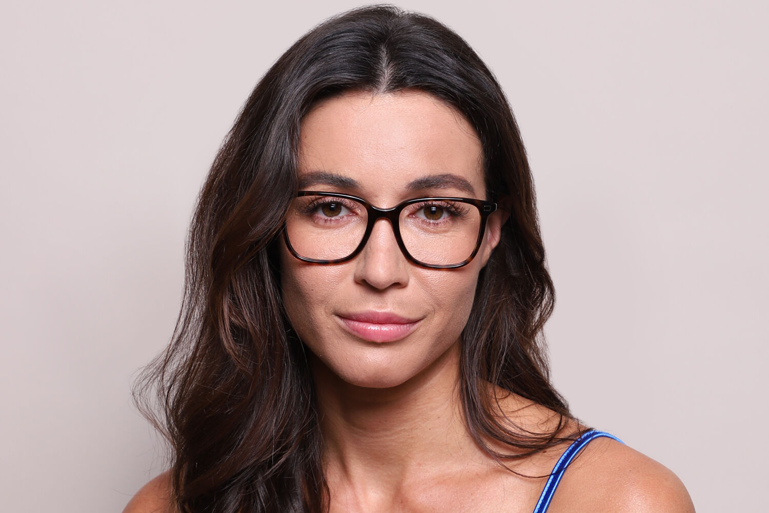 Ralph Lauren - Mame♡ Ralph by Ralph Lauren RA7147 6007 Square Glossy Dark Tortoise