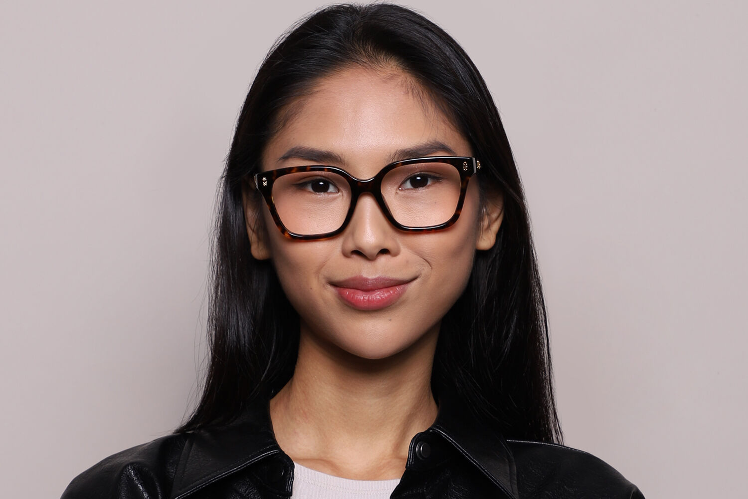 Ralph by Ralph Lauren RA7158U 5003 Glossy Dark Tortoise Eyeglasses