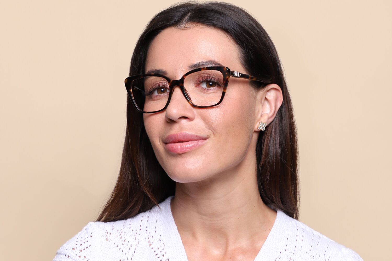 Michael Kors MK4110U AVILA 3006 Cat Eye Dark Tortoise Eyeglasses