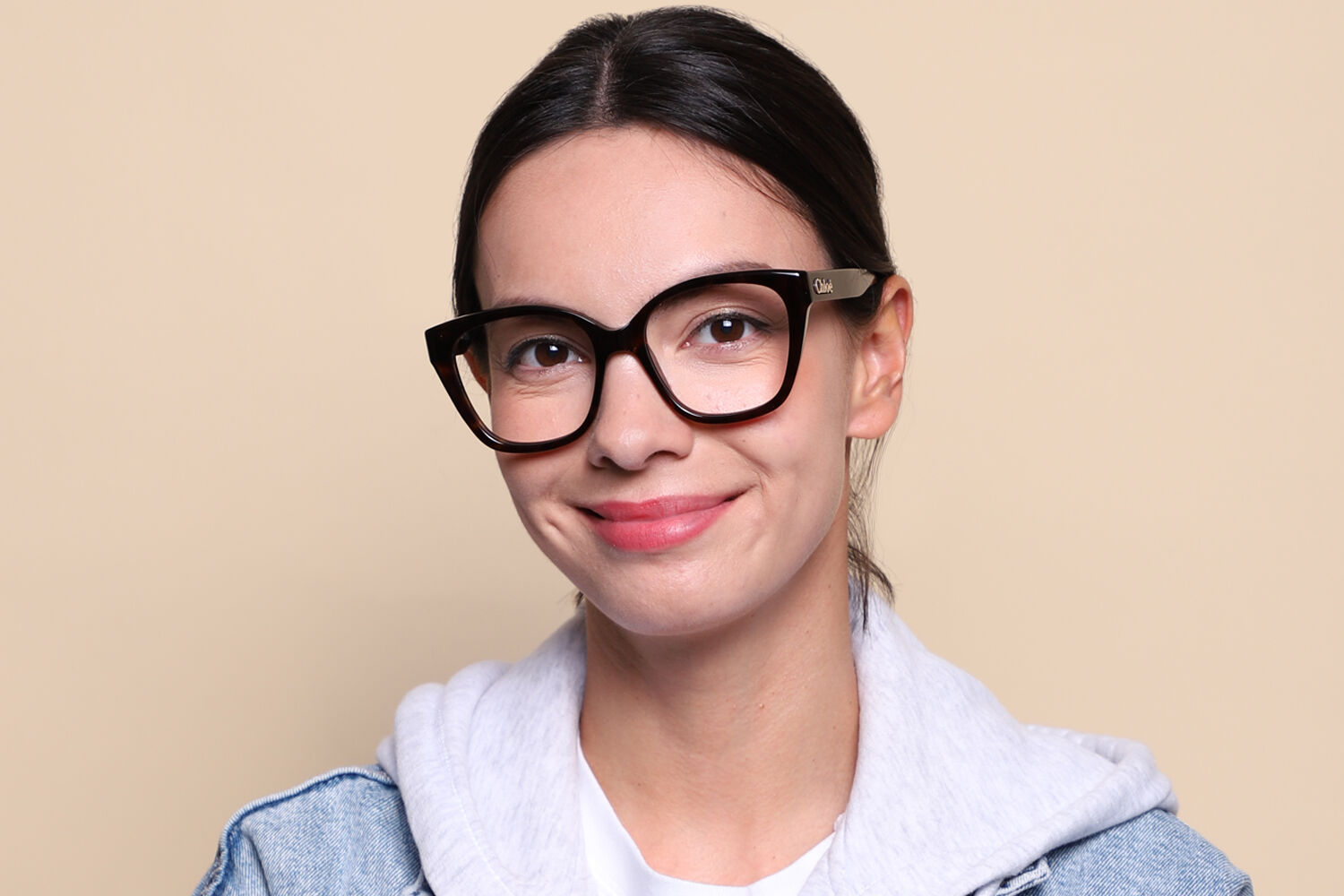 Chloé CH0241O 002 Dark Tortoise Eyeglasses | SmartBuyGlasses US
