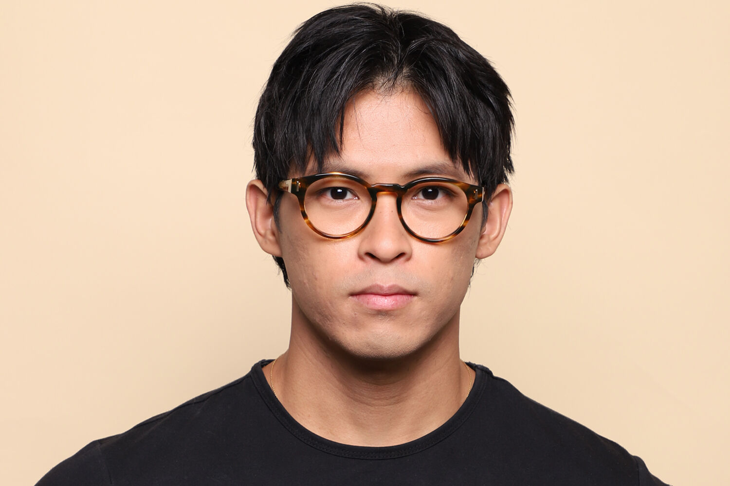 Salvatore Ferragamo SF2998 216 Oval Brown Horn Eyeglasses