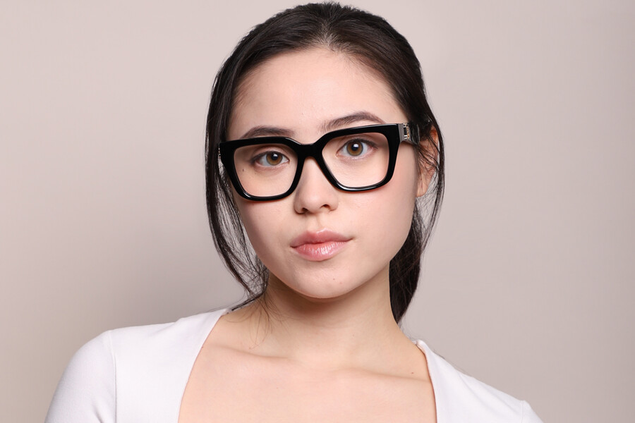 Burberry BE2403 3001 Square Black Eyeglasses | SmartBuyGlasses US