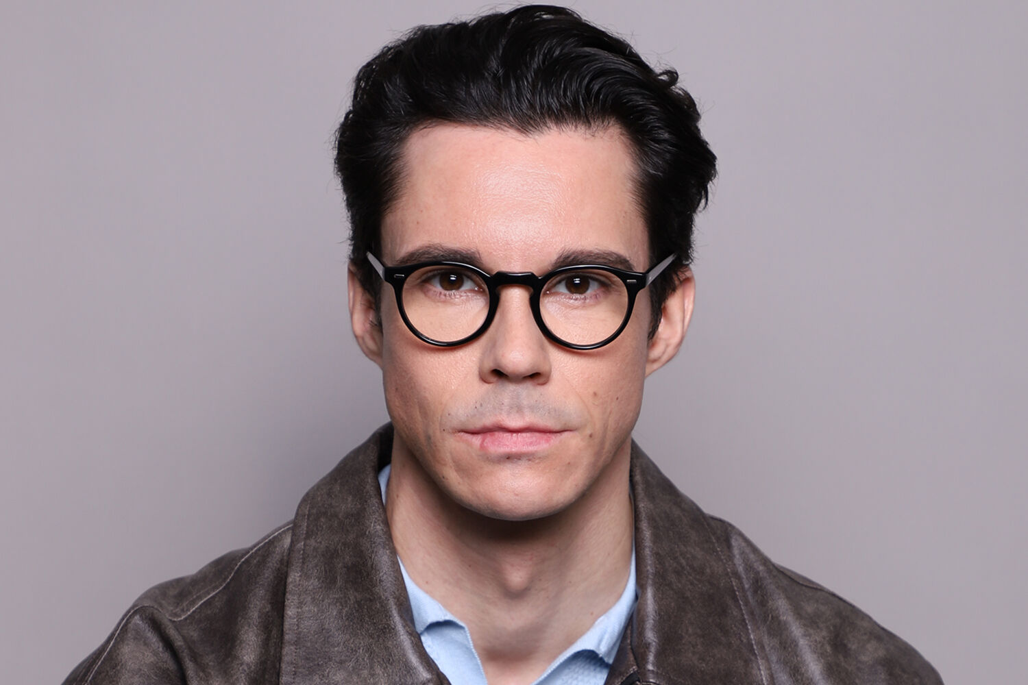 Oliver Peoples OV5186 Gregory Peck 1005 Oval Black Eyeglasses