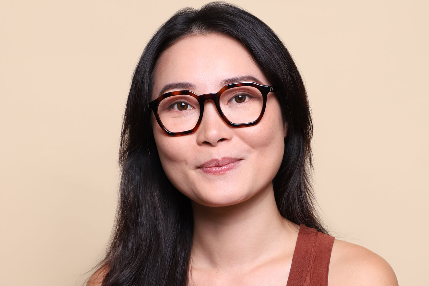 Ray-Ban RX7238 Alice 2012 Geometric Dark Tortoise Eyeglasses