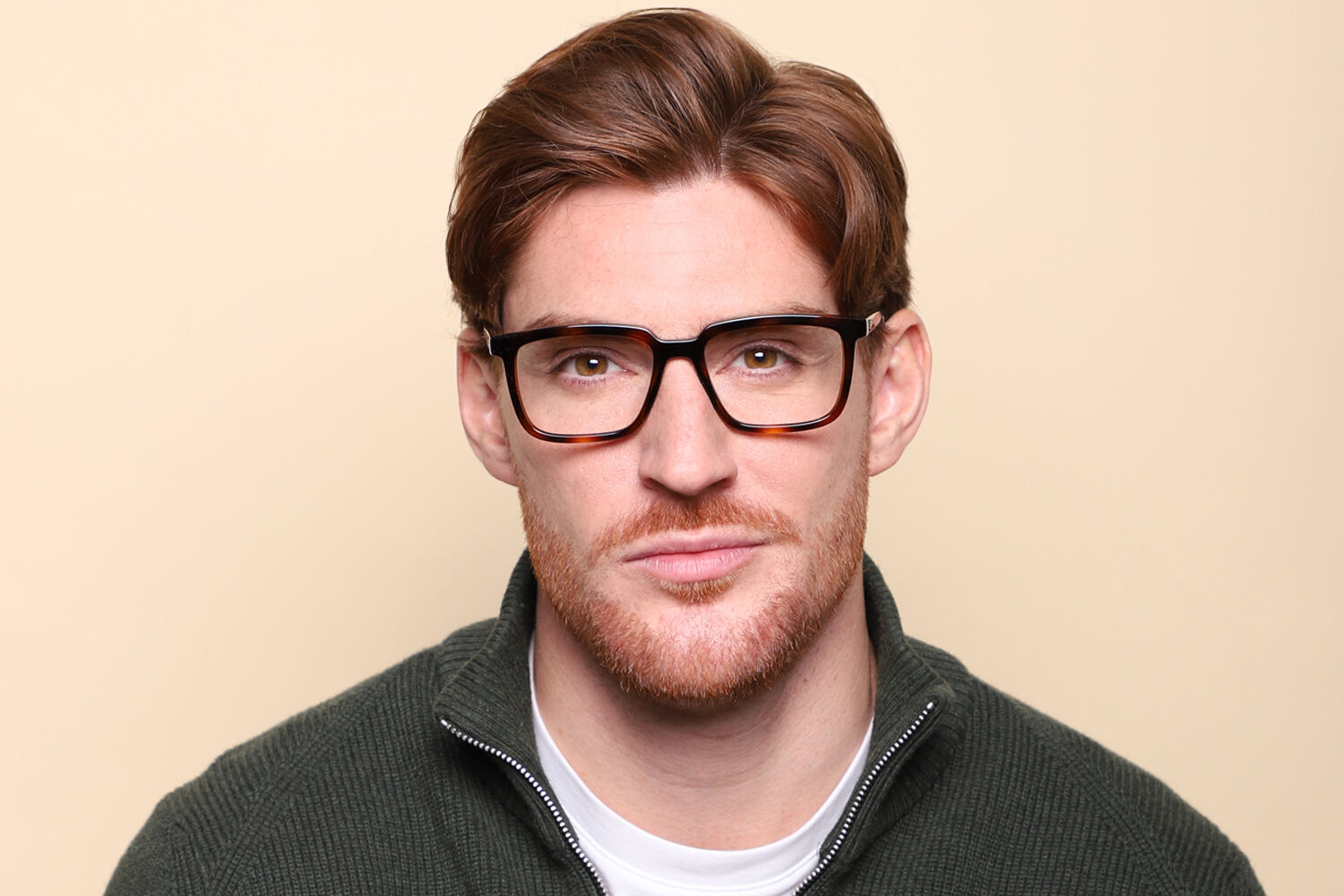 Ray-Ban RX7239 Alain 2012 Rectangle Dark Tortoise Eyeglasses