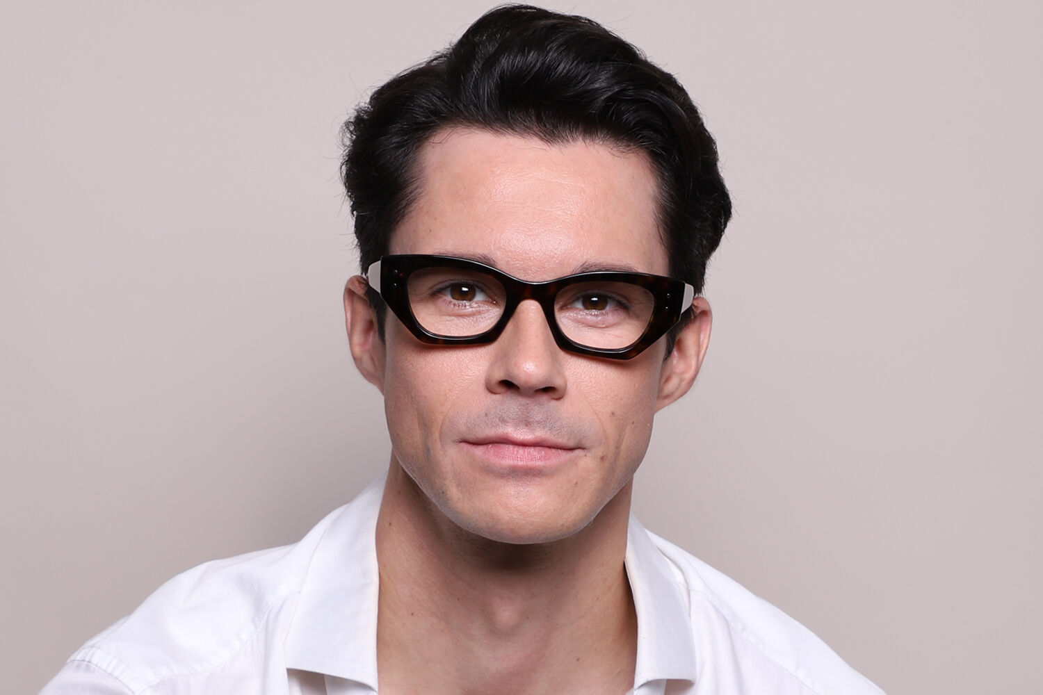 Ray-Ban RX7330 Zena 8320 Geometric Dark Tortoise Eyeglasses