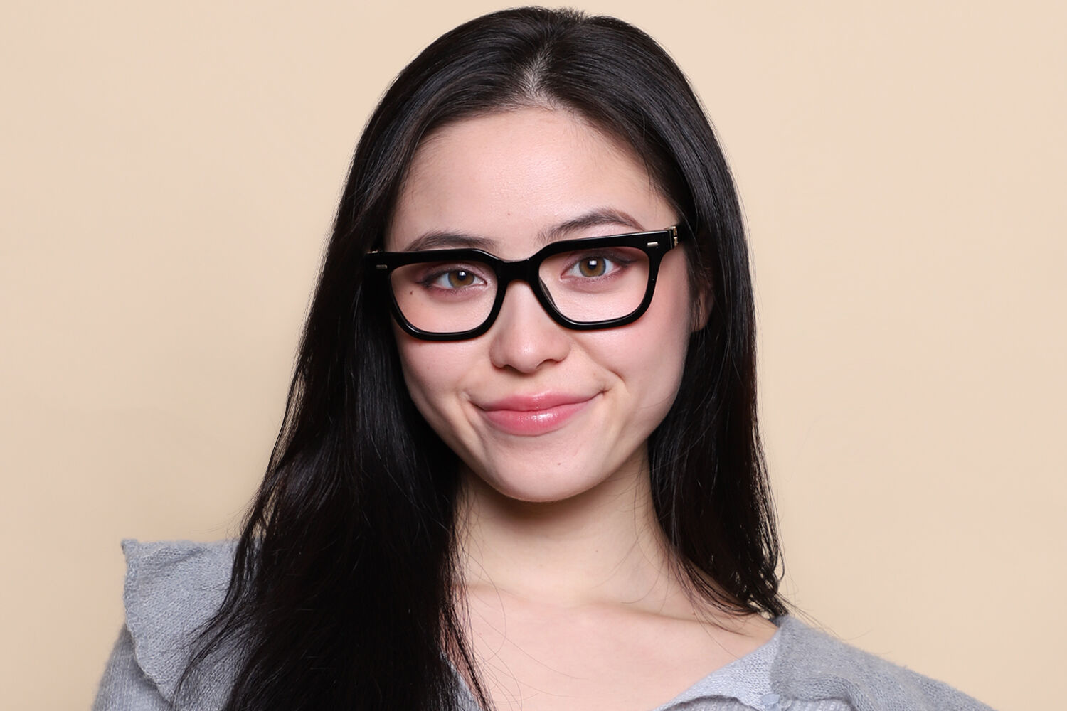 Miu Miu MU07XV 16K1O1 Rectangle Black Eyeglasses | SmartBuyGlasses US