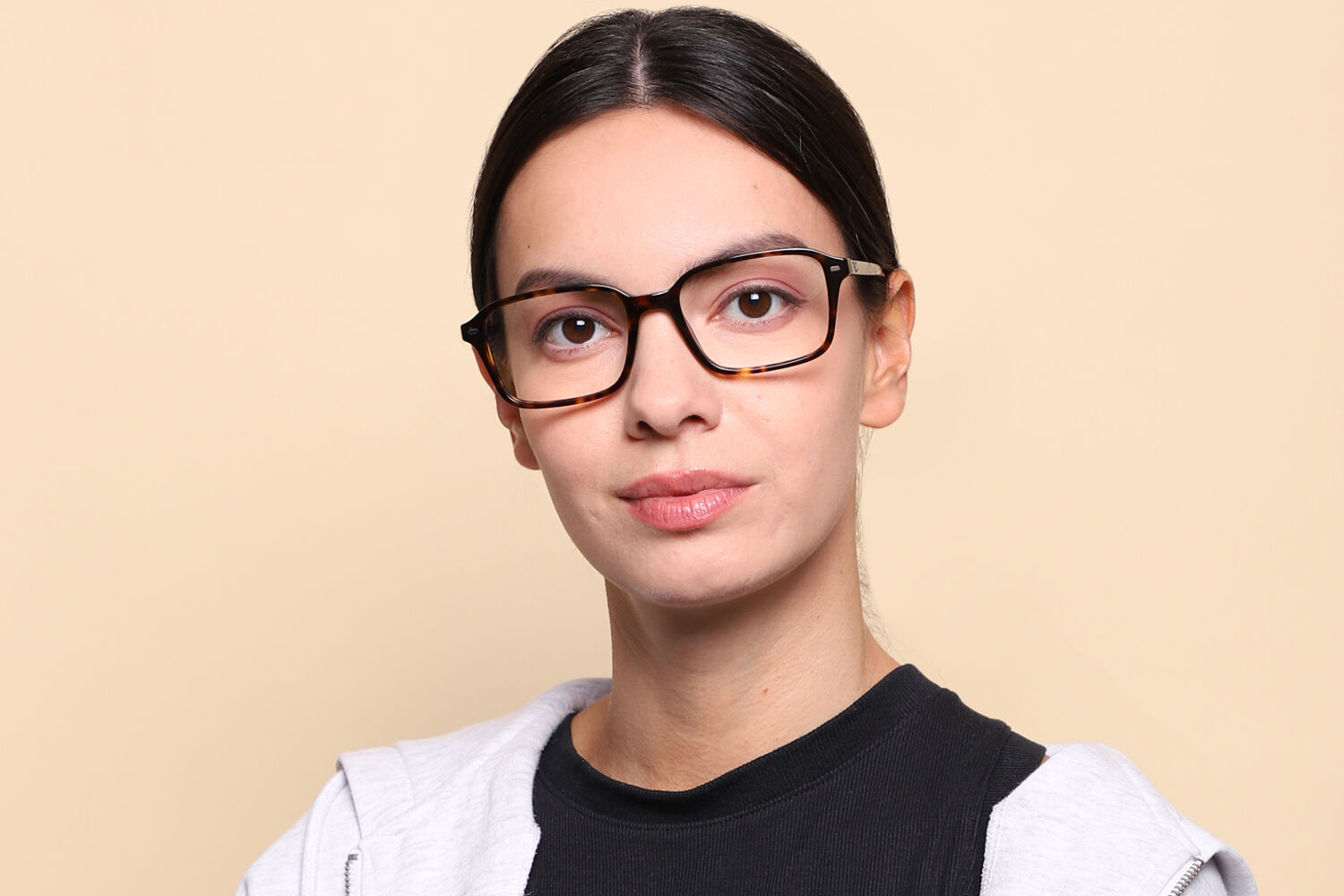 Ray-Ban RX5431 Raimond 2012 Rectangle Dark Tortoise Eyeglasses