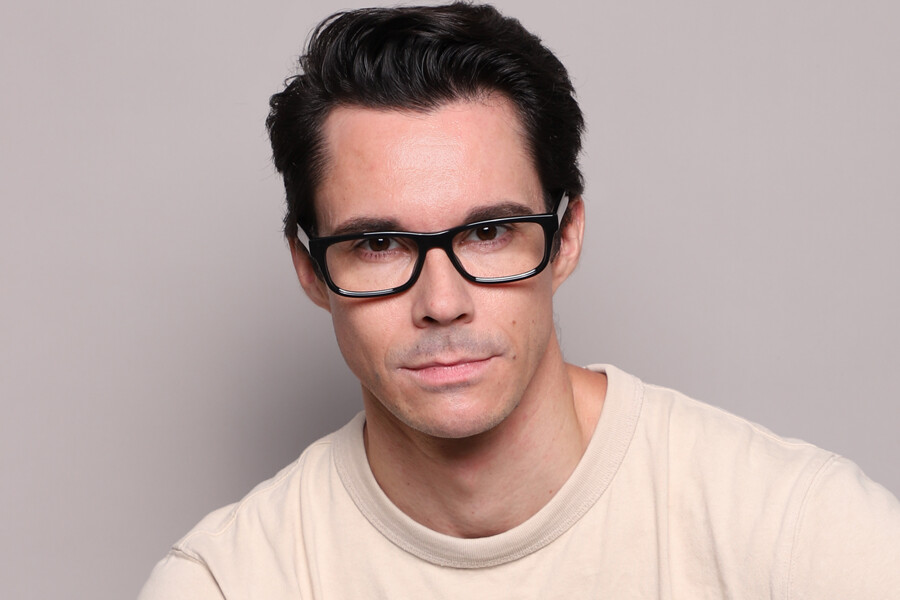 Gucci GG1858O 001 Rectangle Black Eyeglasses  display picture 1