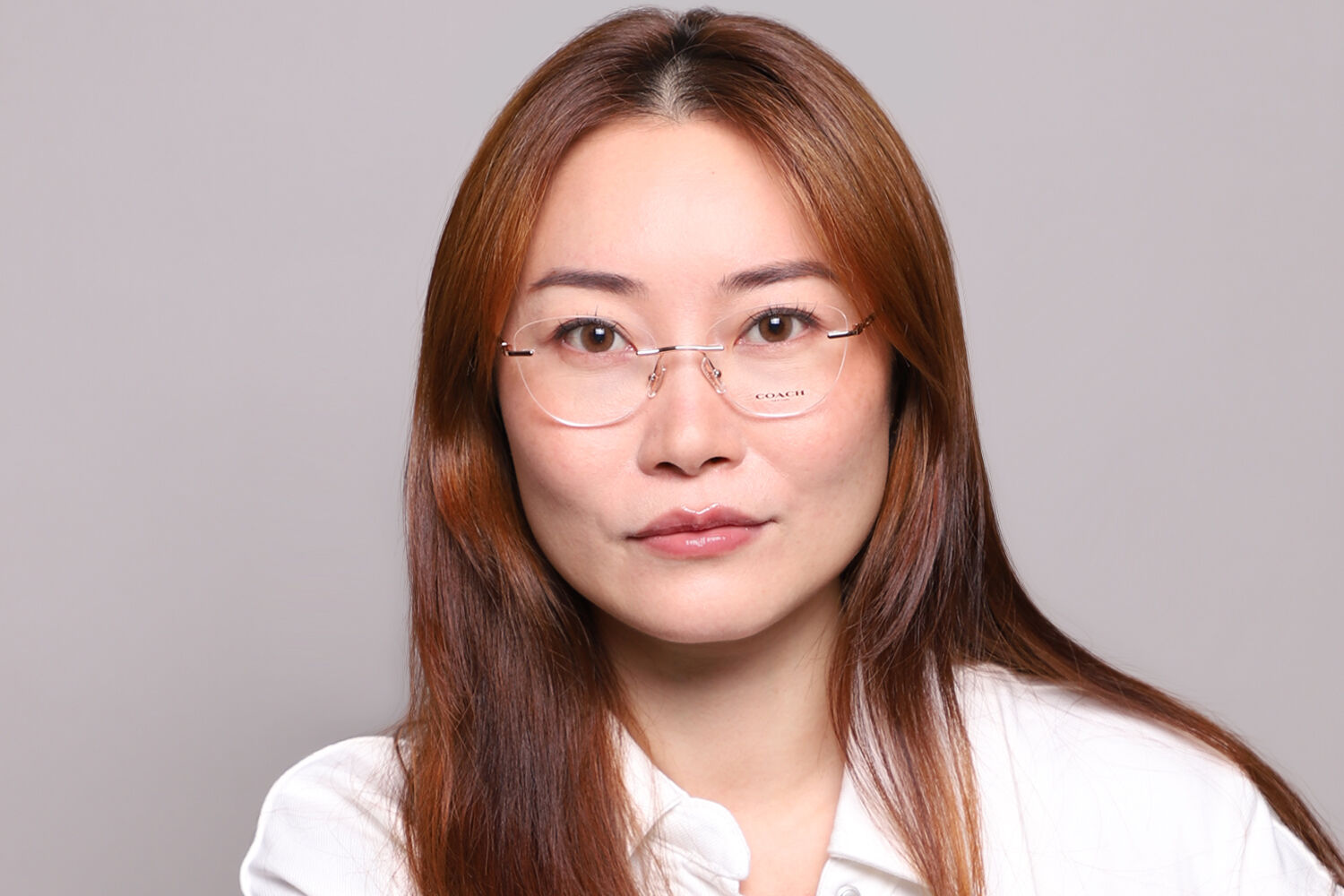 Coach HC5185 9331 Cat Eye Polished Rose Gold Eyeglasses