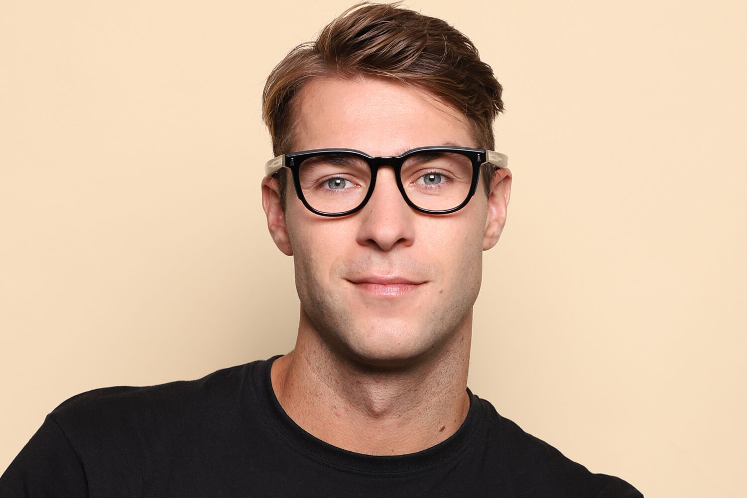 Moncler ME2002 3001 Shiny Black Eyeglasses | SmartBuyGlasses US