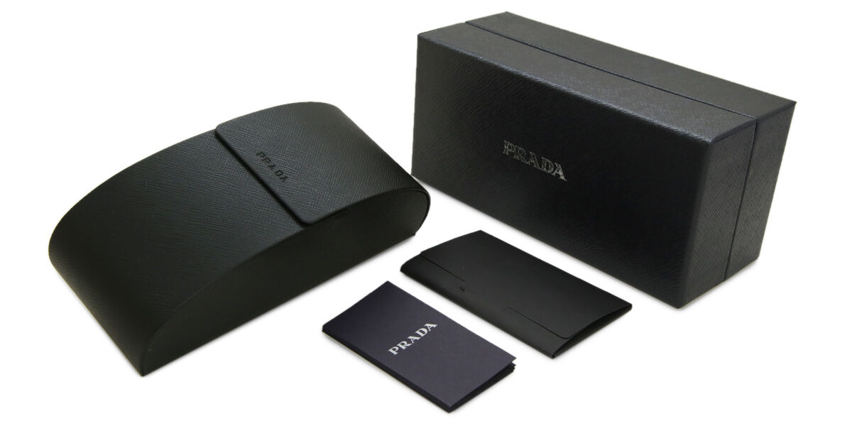 Prada PR 13ZVD Asian Fit 1AB1O1 Black Eyeglasses | SmartBuyGlasses US