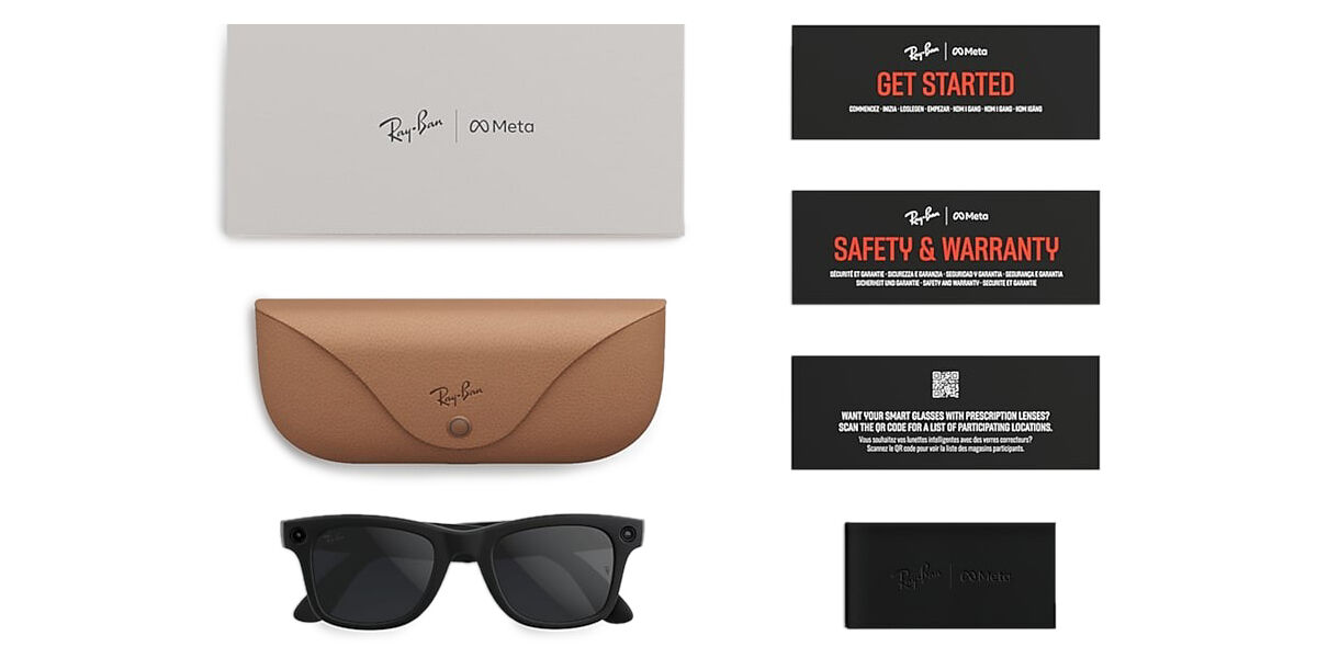 小物 Ray-Ban  Wayfarer (Gen 2) RW4012 Ray-Ban | Meta (Gen 2) RW4012 Ray-Ban Meta Wayfarer M (50 - 22