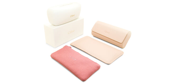 CHLOE Beige Semi Soft Sunglasses Case *Newest Style* EUC $_12.JPG?set_id=880000500F main image 2