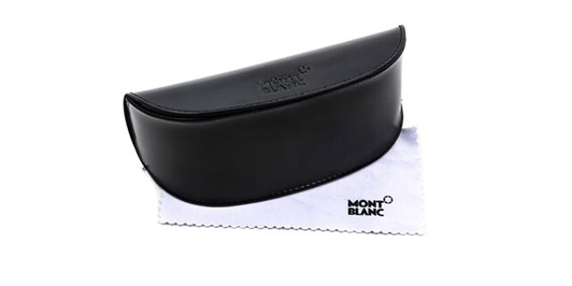 Montblanc MB0400S 002 Square Black Sunglasses  display picture 3