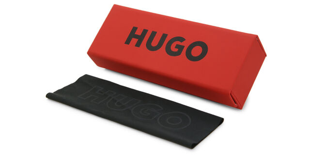 HUGO HG 1252/S 807/AO Rectangle Black Sunglasses  display picture 1