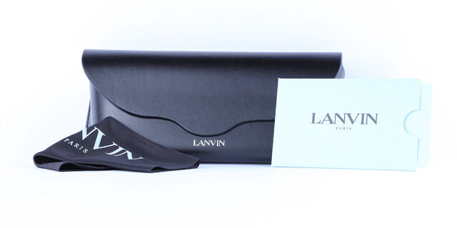 Lanvin LNV629S 102 WHITE 50/20/140 White Sunglasses with Brown Lenses Lanvin LNV629S 102 Rectangle White Sunglasses | Vision  main image 3