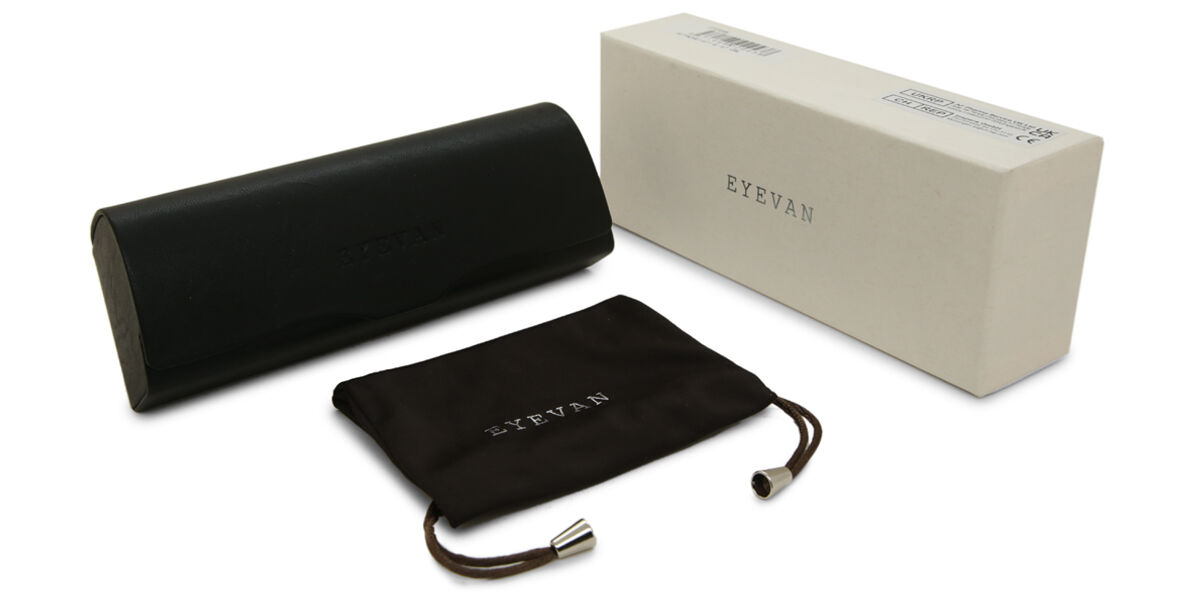 Eyevan Brett-E HAZE Pilot Haze Clear Eyeglasses | SmartBuyGlasses US