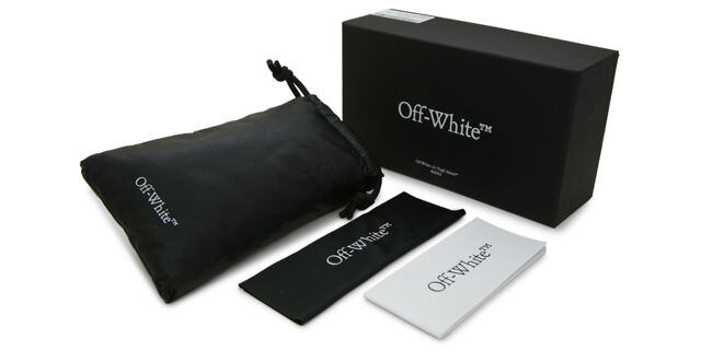 Off White OPTICAL STYLE 51 Blue-Light Block 1000 Oval Black  display picture 1