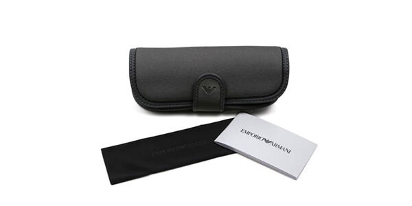 Emporio Armani EA3177 5090 Square Shiny Transparent Grey