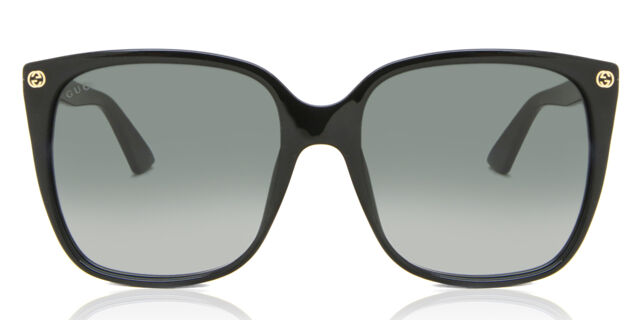 Gucci GG0022S Black Gradient Sunglasses in Pristine condition Sunglasses Gucci GG0022S Logo - CELINE ROLAND OPTICIEN  main image 4