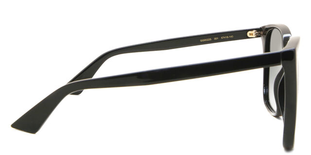Gucci GG0022S 001 Square Black Eyeglasses | SmartBuyGlasses US display picture 1