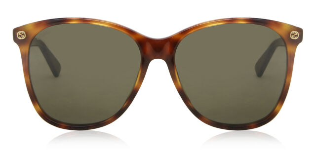 Gucci GG0024S 002 Cat Eye Tortoiseshell Sunglasses  display picture 1