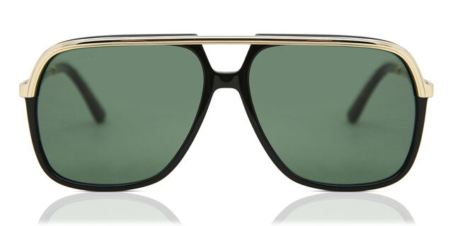 Gucci GG0200S 001 Pilot Black Sunglasses | SmartBuyGlasses US display picture 1