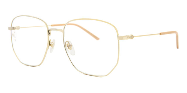 Gucci GG0396S 001 Square Gold Eyeglasses | SmartBuyGlasses US display picture 3