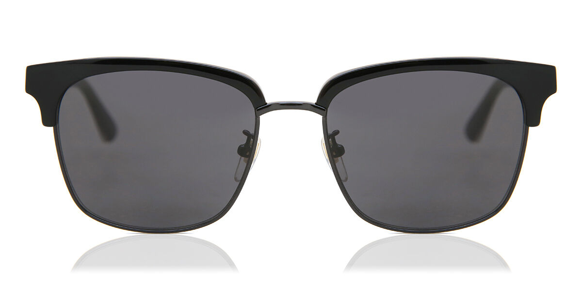 Gucci GG0382S 001 Browline Black Sunglasses | SmartBuyGlasses US