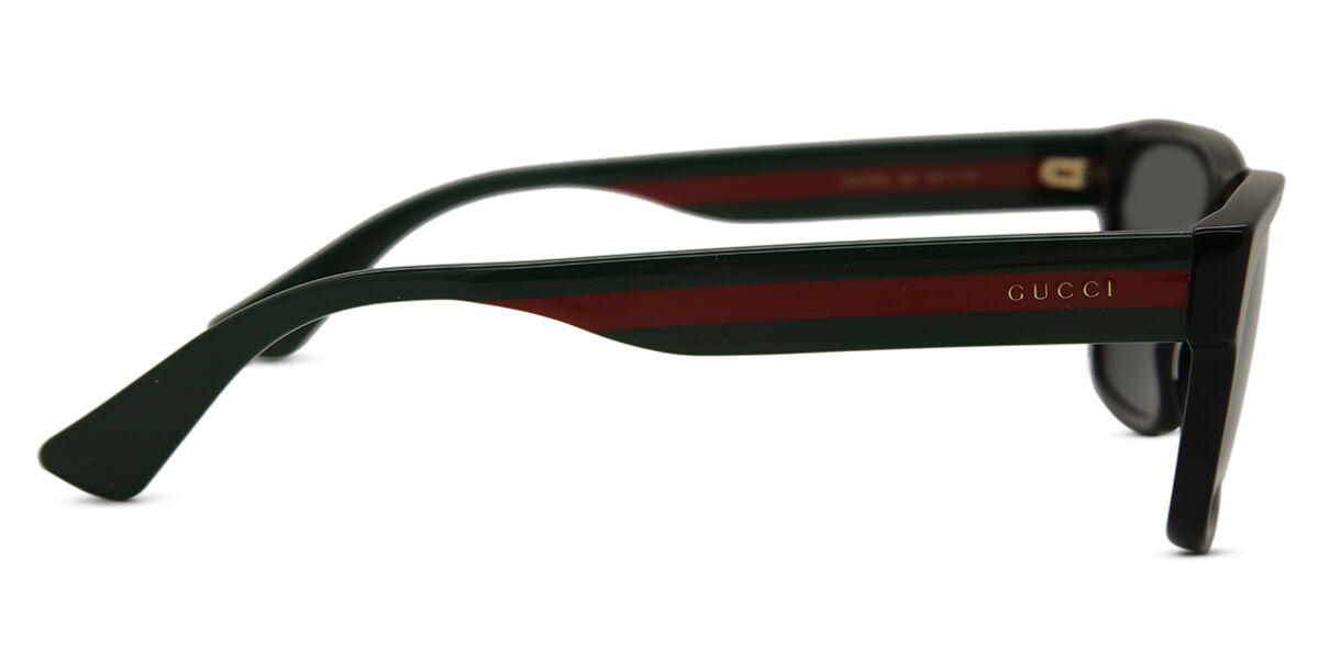 Gucci GG0340S 006 Rectangle Black Sunglasses | SmartBuyGlasses US