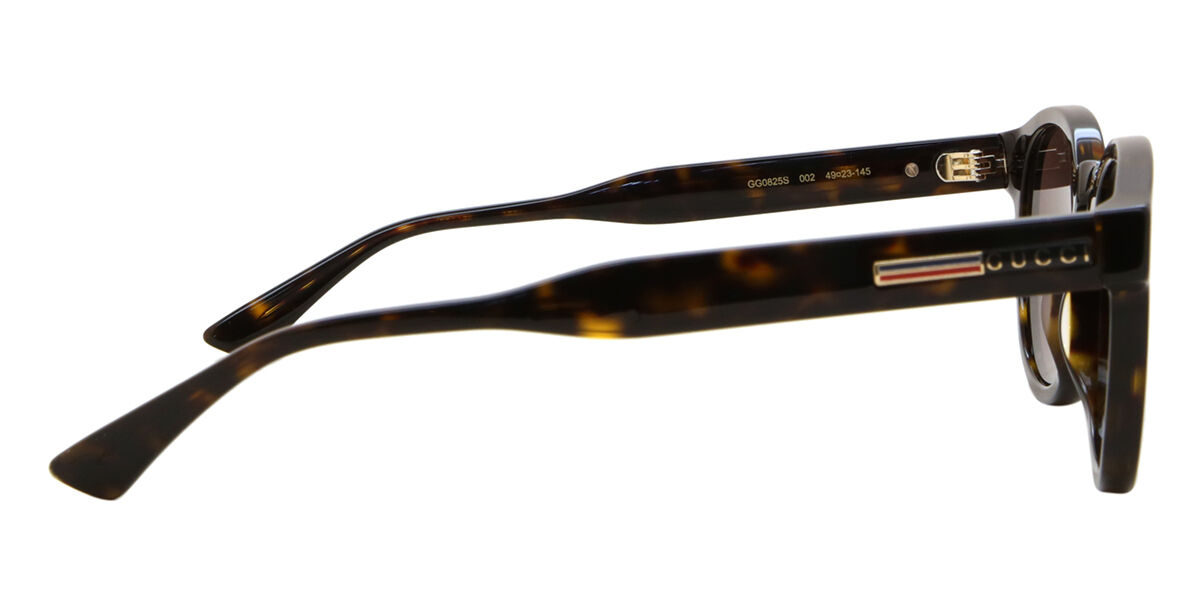 Gucci GG0825S 002 Oval Havana Sunglasses | SmartBuyGlasses US