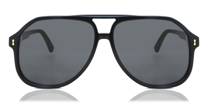 Gucci GG0545S 001 Pilot Black Sunglasses | SmartBuyGlasses US display picture 3