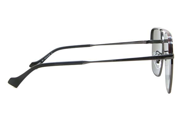 Gucci GG1099SA Asian Fit 001 Pilot Ruthenium Grey Sunglasses