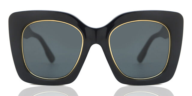 Gucci GG1151S 001 Cat Eye Black Sunglasses | SmartBuyGlasses US display picture 1