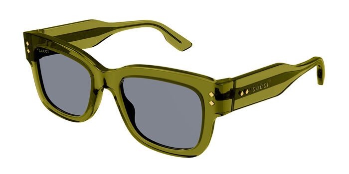 Gucci GG1217S 002 Square Havana Sunglasses | SmartBuyGlasses US display picture 1