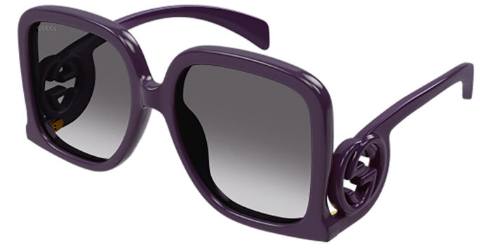 Gucci GG1326S 009 Square Ivory White Sunglasses  display picture 1
