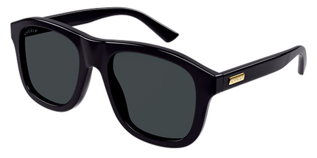 Gucci GG1316S 002 Polarized Square Black Sunglasses  display picture 1