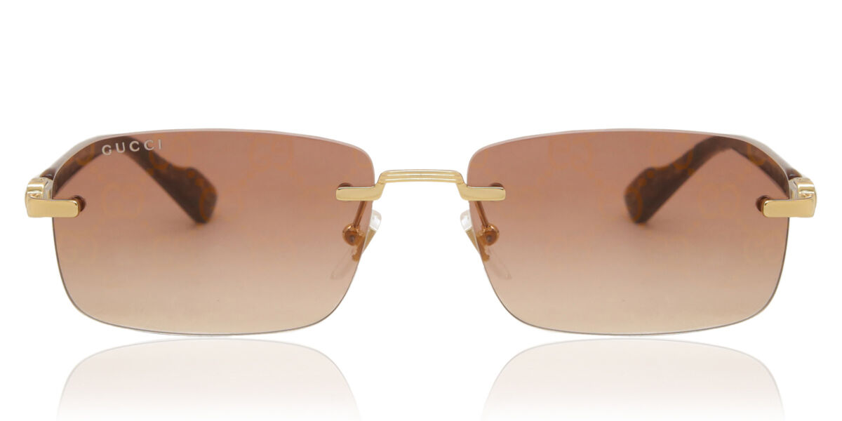 GUCCI GG0395S-004-59ラウンド型サングラス ゴールドフレーム グッチ(GUCCI) GG0395S 003 (58)｜グッチ(GUCCI)サングラス｜DOUBLE