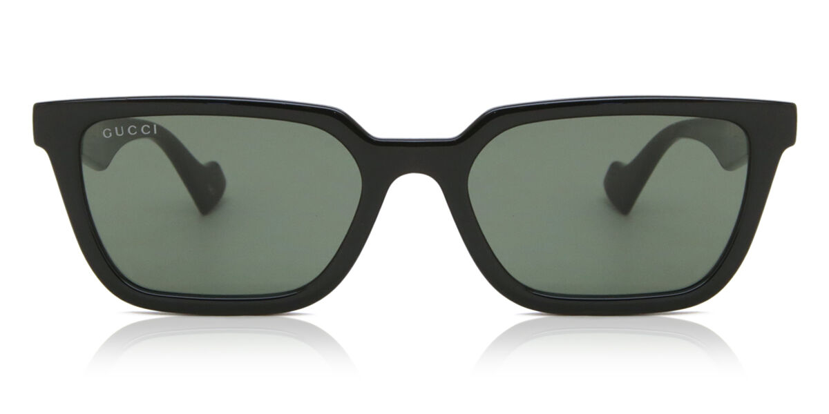 【GUCCI】グッチ　サングラス　正規品　GG1539S　001 Gucci GG1539S 001 Rectangle Black Sunglasses | SmartBuyGlasses US