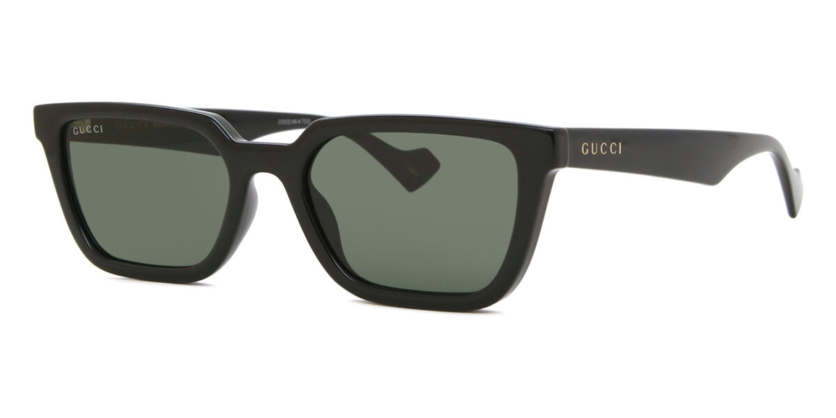 Gucci GG1539S 001 Rectangle Black Sunglasses | SmartBuyGlasses US