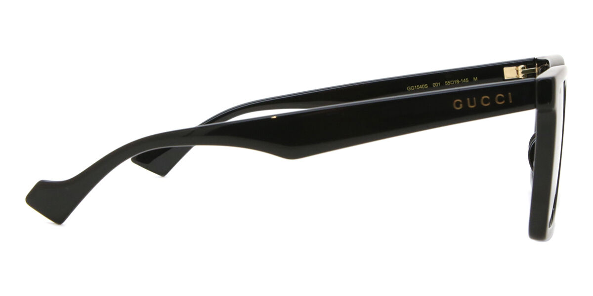 Gucci GG1540S 001 Square Black Sunglasses | SmartBuyGlasses US