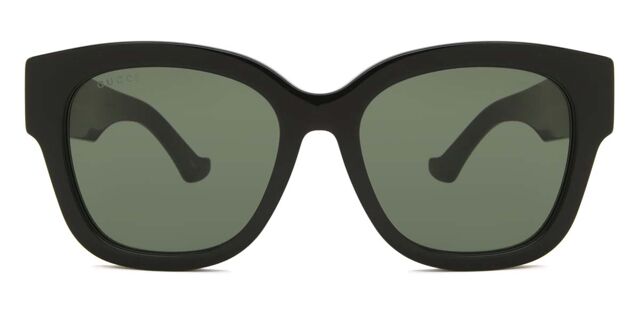 Gucci GG1550SK Asian Fit 001 Square Black Sunglasses  display picture 3