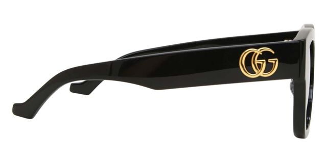 Gucci GG1550SK Asian Fit 001 Square Black Sunglasses  display picture 1