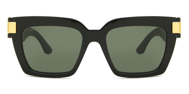 Gucci Women Sunglasses Black Grey Square GG1689S 001 NEW AUTHENTIC Gucci GG1689S Sunglasses – Black Square Frame Grey Lenses  main image 2