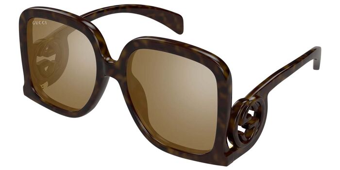 Gucci GG1326S 006 Square Violet Sunglasses | SmartBuyGlasses US display picture 1