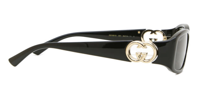 Gucci GG1661S 001 Rectangle Black Sunglasses  display picture 1