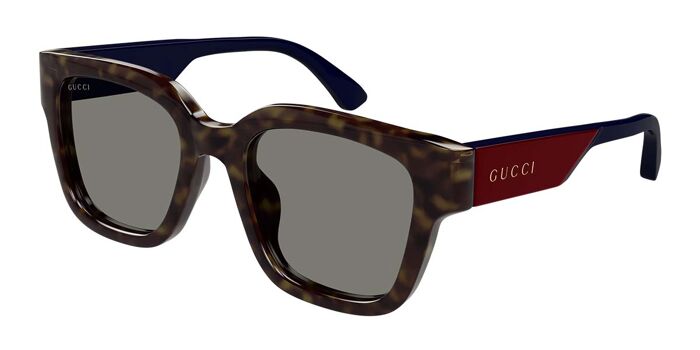 NEW GUCCI SUNGLASSES GG1670SK 004 BLACK/BROWN MEN EYEWEAR GG1670SK 004 Black with Dark Brown/Solid Brown main image 3